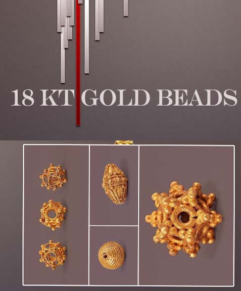 Gold Beads Exporters